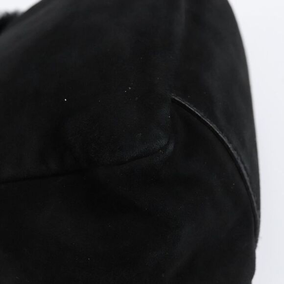 Salvatore Ferragamo Vala Handbag Suede Black Suede Handbag (Pre-Owned) - Picture 12 of 16